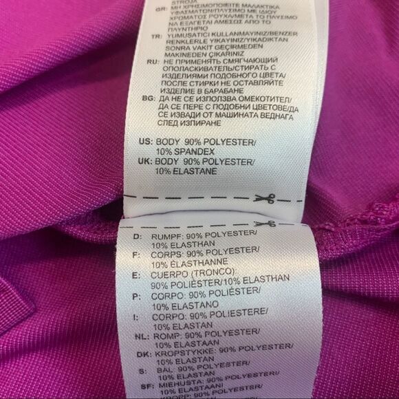 ADIDAS golf purple climalite polo shirt Sz L NWOT short sleeve bright - Picture 7 of 10